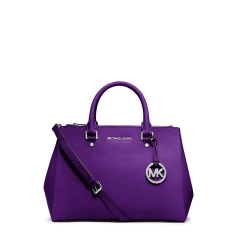 2018 michael kors dark purple satchel|macy's Michael Kors.